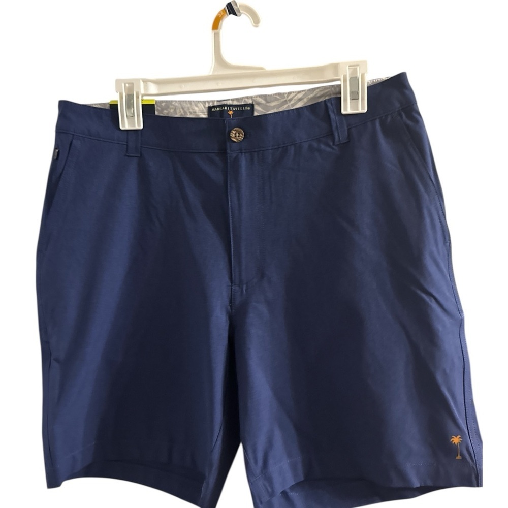 Margaritaville Blue Quick Dry Streach Shorts Size 32, NWT